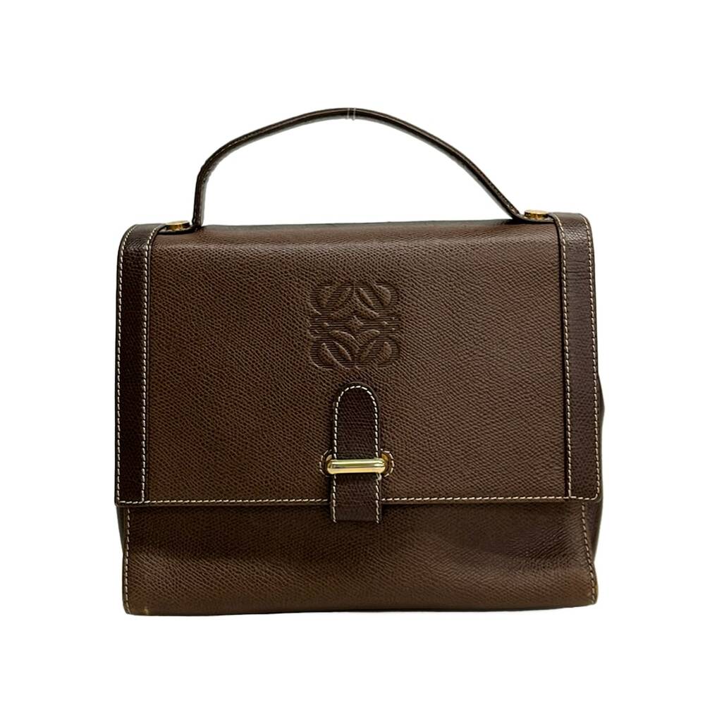 Loewe Handbag 12.76.70 Brown Dark Brown